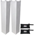(2) Prox 9.84FT White Lycra Cover Sleeves For Quad Truss Segments Idjnow. Fixed Price $118.40.