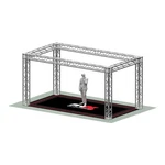 Prox 10X20 Exhibition Module Tradeshow Booth Box Truss Display System Package. Fixed Price $5949.99.