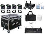 4) American Dj Focus Spot 5Z Led Dmx Moving Head Lights+case+control+fogger. Fixed Price $7829.65.