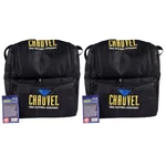 2 Chauvet CHS-40 Travel Bag/case Circus/scorpion Storm Fx/gobo Zoom/eclipse+more. Fixed Price $114.92.