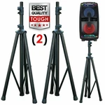 Pair Emb TSS2 Heavy Duty Pro Adjustable Height Tripod Speaker Stands. Fixed Price $59.99.