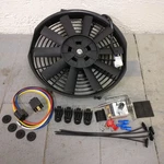 1953-1986 Jp Cj 10" 1149 Cfm Cooling Fan Adj Temp Switch Kit Tuxedo Perkins. Fixed Price $189.85.