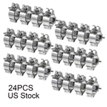 24PCS 2INCH Aluminum Stage Par Light Clamps Dj Truss Can Hook Fit 48-51MM Pipe. Fixed Price $74.98.