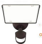 Halo Outdoor Single Head Motion Activated Led Security Flood Light 5800L 4000K. Fixed Price $34.86.