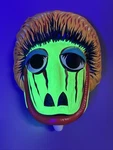 Vtg 50S 60S Kukla Fran & Ollie Halloween Scary Monster Plastic Mask Horror Rare. Fixed Price $32.99.