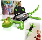 Crawler Gecko - Remote Control Lizard With Led Eyes Climbs Walls New. Fixed Price $20.84.