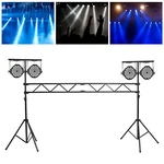 9.84FT Portable Dj Lighting / Stand With T-bar Trussing Stage System Metal. Fixed Price $173.23.