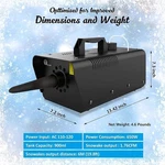 1BYONE 650W Snow Machine Wired Remote Control O0000-0811 Black. Fixed Price $39.42.
