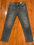 Cosmic Blue Love Jeans Size 27 Ankle Slim Straight Medium Wash Stretch Denim. Fixed Price $17.49.