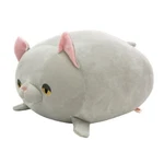 Shinada Global Mochi Neko Cat Loaf Gray MNCL-0350G Polyester H20XW30XD43CM. Fixed Price $85.56.
