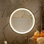 24IN Bathroom Led Vanity Mirror High Lumen Dimmable Touch Anti-fog. Fixed Price $135.00.