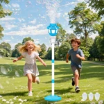 Bubble Machine For Kids Automatic Blower Light Rechargeable Blue Toy. Fixed Price $32.40.