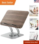 Versatile Foldable Cookbook Music Score Stand Hands-free Reading Solution. Fixed Price $88.99.