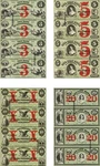 $3 $5 $10 $20 Set City Bank Poughkeepsie NY-2260 Obsolete Sheet Reproduction. Fixed Price $51.96.