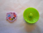 Monster High Art Class Studio Replacement Paint Palette Green Pottery Bowl Wheel. Fixed Price $9.95.