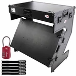 Prox Xs-ztablebl Jr Portable Z-style Dj Flight Case Wheels & Lock Black. Fixed Price $354.40.