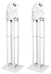 2) Rockville Spot 260W White Dj Moving Head LIGHTS+8 Ft. Totem Stands. Fixed Price $1114.95.