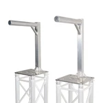 2 Prox Lighting Truss Mount Top Plates W/ Arm For Overhead Stage Dj. Fixed Price $499.99.
