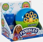 Little Kids Fubbles Mini Bubble Machine 2FL Oz - Blue. Fixed Price $14.99.