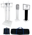 Rockville RTP33-TV Pro Totem Dj Speaker/lighting Stand W/detachable Mount. Fixed Price $249.95.