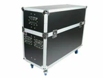 Ata Road Case Adjustable With Wheels Fits (2) Led Tv Up To 55". Fixed Price $1672.99.