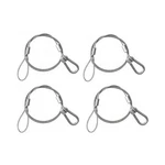 (4) Chauvet CH-05 31" Safety Clamp Lighting Cable Wires 700LB Capacity. Fixed Price $38.99.