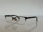 Coach Hc 5047 9163 Half Rim Dark Brown Horn Eyeglasses Frame 50-17-135. Fixed Price $39.99.