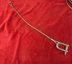 19" Hd Stainless Steel Safety Cable With Shackle For Elation EPV15RB. Fixed Price $17.00.