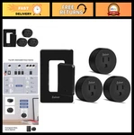 Wireless Remote Control Outlet Plug Switch Pack 300FT 1500W Black. Fixed Price $80.99.
