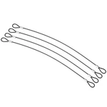 4PCS Safety Cable Lock 12" Steel Security Wire Stage Lighting Rope Black. Fixed Price $12.96.