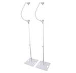 Pro 2X White Mirror Ball Free-standing Hooks & Motors + Polaris Stands. Fixed Price $699.99.