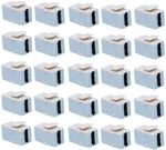 Hd 2.0 Light Almond Keystone Adapter Coupler F/f (25 Pack). Fixed Price $78.02.