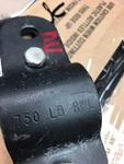 Jr Clancy Pipe Clamps Rigging 750 Lb. Fixed Price $10.39.