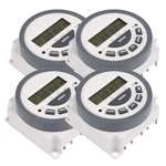 4 Pack Weekly Programmable TM619 Timer Switch With Led Indicator And Lcd Display. Fixed Price $71.10.