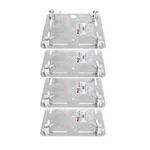 Pro X Pack Of Four 12" Aluminum Base Plates Universal F34 Trussing. Fixed Price $239.99.