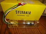 Nos Sylvania Tube D2 Arc Lamp Bausch & Lomb Light Bulb DE-50A JK-43. Fixed Price $66.00.