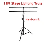 13FT Hand-cranked Stage Lighting Truss 176LB Load Tower Lifter Stand. Fixed Price $209.10.