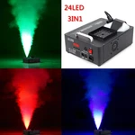Smoke Fog Machine Dmx Dj Party Vertical Spray Stage Light Rgb 24 Led. Fixed Price $112.95.