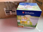 Brand New In Box Lot (6) Verbatim Dimmable Led 120W Bulbs PAR38 Flood 2700K. Fixed Price $54.95.