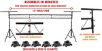 Pro Audio Dj Portable Lighting Fixture Bar Stands 15FT Truss Package New. Fixed Price $399.99.