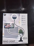 Ihip Ring Light & Smartphone Holder Mount For Video Calls, Skype, Zoom, Etc New. Fixed Price $14.00.