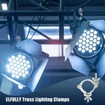 10 Pack Truss Lighting Clamps 2" Aluminum Alloy Dj 220 Lb Head. Fixed Price $34.90.