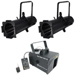 Chauvet Dj Eve E-100Z White Ellipsoidal Led Dmx Gobo Projector Spot Light+hazer. Fixed Price $889.90.