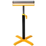 Heavy Duty Adjustable Single Roller Stand Steel Material Support. Fixed Price $78.00.