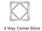 James Thomas B4301-RST 4-WAY Corner Block Section (empty Pre-rig Truss). Fixed Price $399.99.