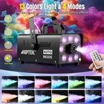 Smoke Fog Machine 13 Led Rgb Light Christmas Wedding Party Remote Control 500W. Fixed Price $59.99.