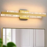 Modern Bathroom Vanity Light: Brushed Gold 27 Inch 28W Dimmable Led Bar .... Fixed Price $111.98.
