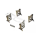 Arrowmax Black Golden 1/10 Touring Car Set-up System W/bag AM-171040-LE. Fixed Price $199.99.