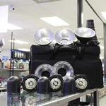 * Used Aurora Genesis Litebank Strobe Studio Flash Kit G-800/ G-400X2. Fixed Price $299.98.