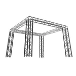 Global Truss SQ-20X20 Venue Square Display/tradeshow/dj Booth. Fixed Price $9788.00.